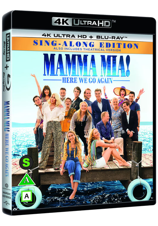 Mamma mia! Here we go again (4K Ultra HD+Blu-ray)